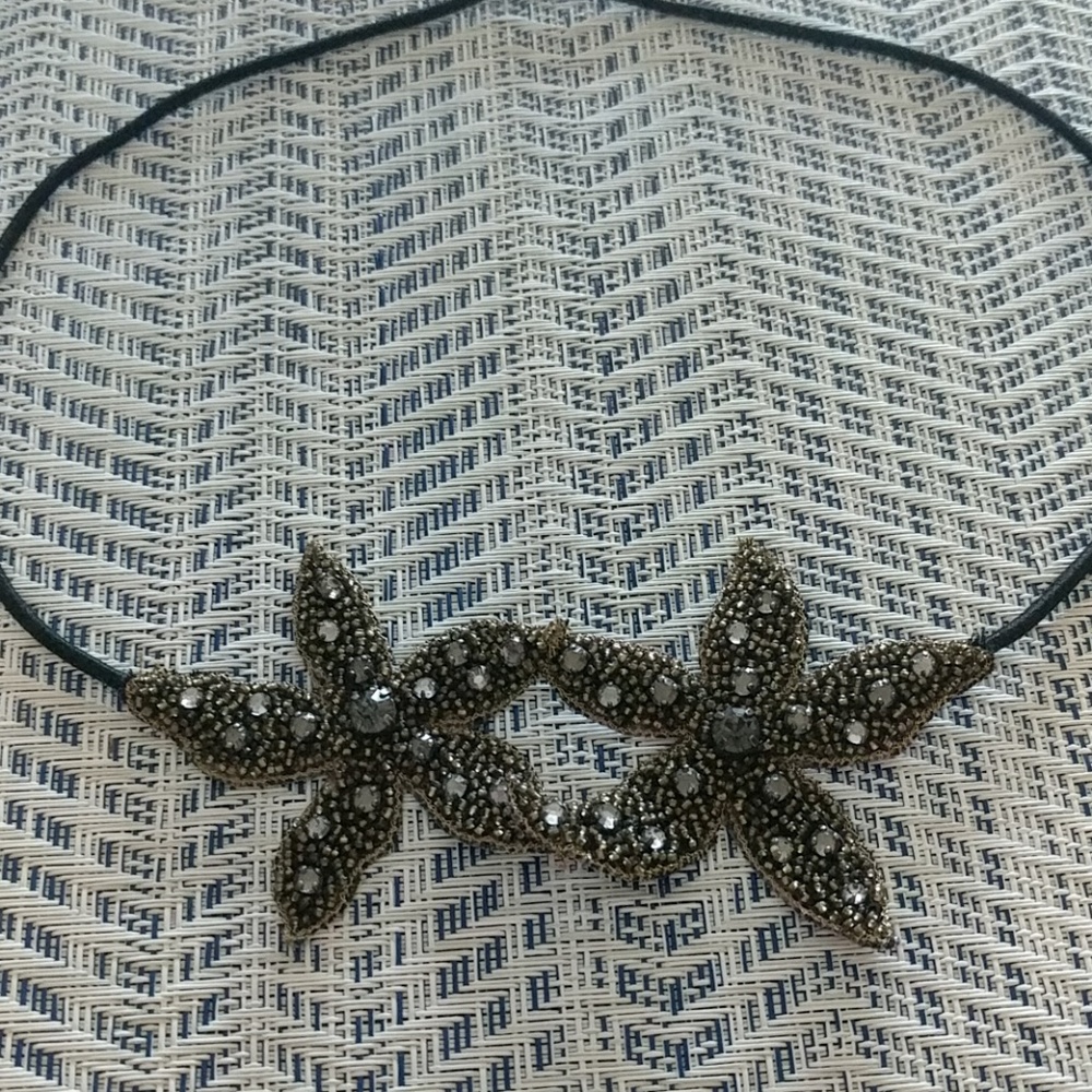 Anthropologie Beaded hair accessory